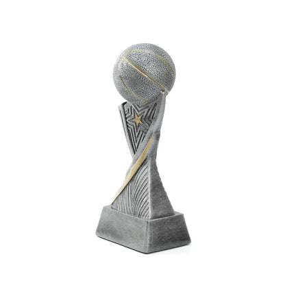 Basketball Aspire Trophy | Engraved Basketball Award - 6 or 8 Inch Tall Decade Awards
