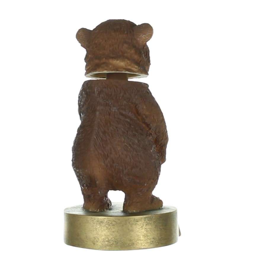 Bear Mascot Bobblehead Trophy | Engraved Grizzly Award - 6 Inch Tall Decade Awards