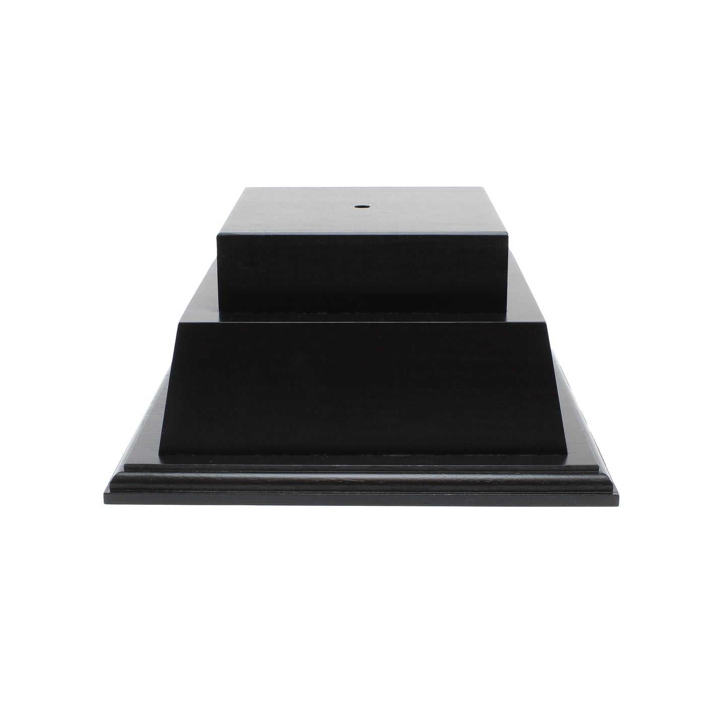Black Perpetual Base | Engraved 2 Tier Base - 10.5 Inch Wide x 5.25 Inch Tall Decade Awards