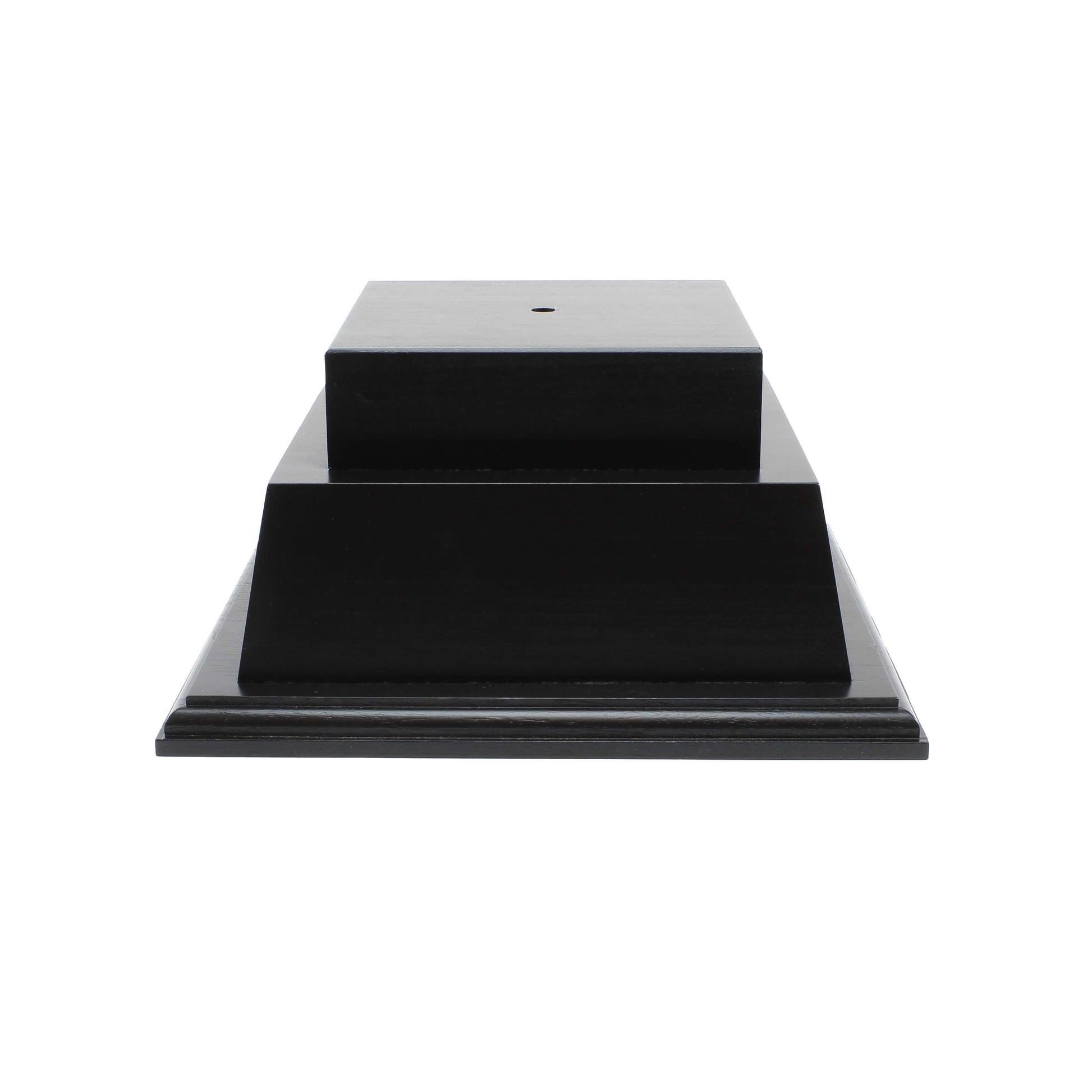 Black Perpetual Base | Engraved 2 Tier Base - 10.5 Inch Wide x 5.25 Inch Tall Decade Awards