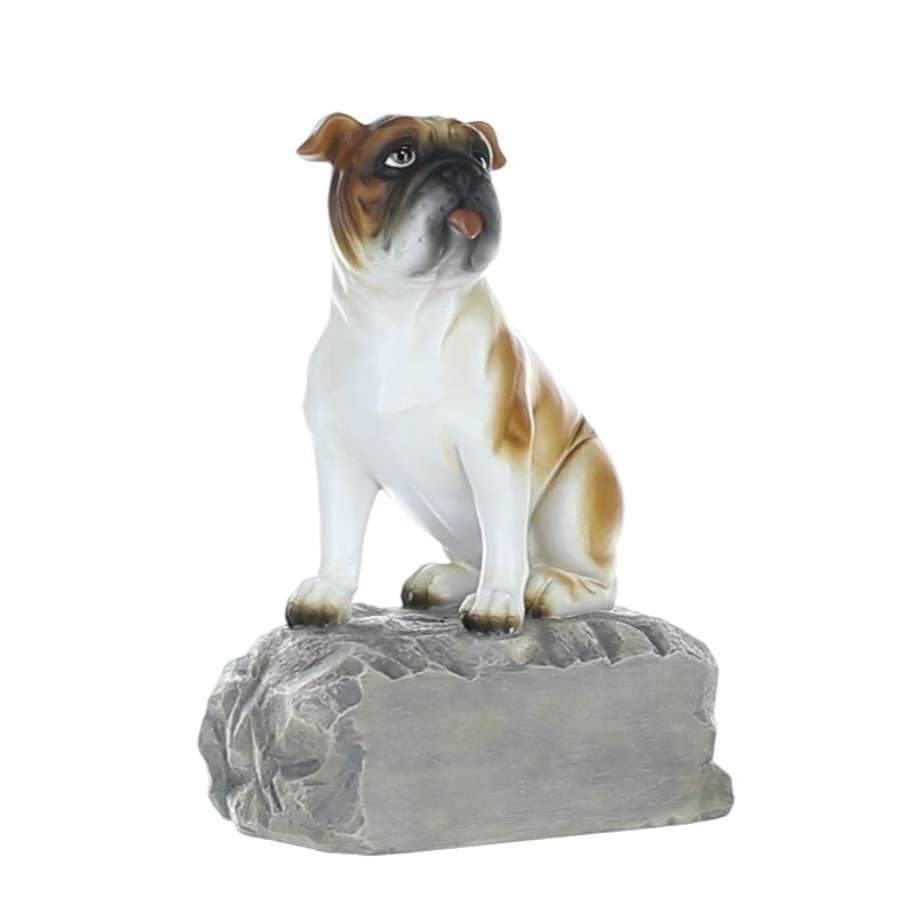 Bulldog Mascot Trophy | Engraved Bull Dog Award - 6" Decade Awards