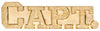 CAPT. Lapel Pin | Letter Jacket Chenille Pin - Captain Decade Awards