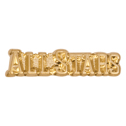 ALL STARS Lapel Pin | All Star Letter Jacket Chenille Pin