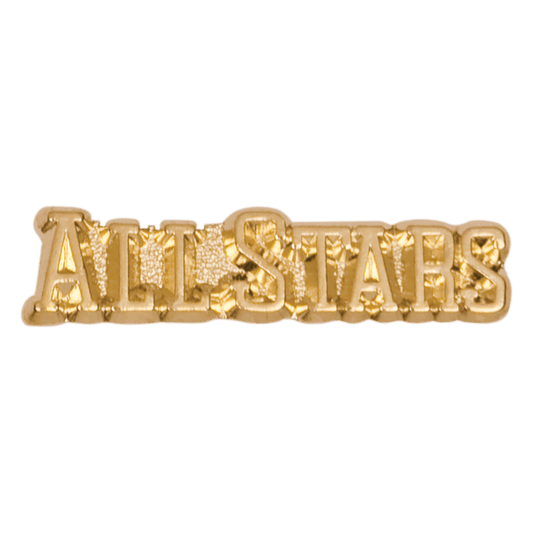 ALL STARS Lapel Pin | All Star Letter Jacket Chenille Pin