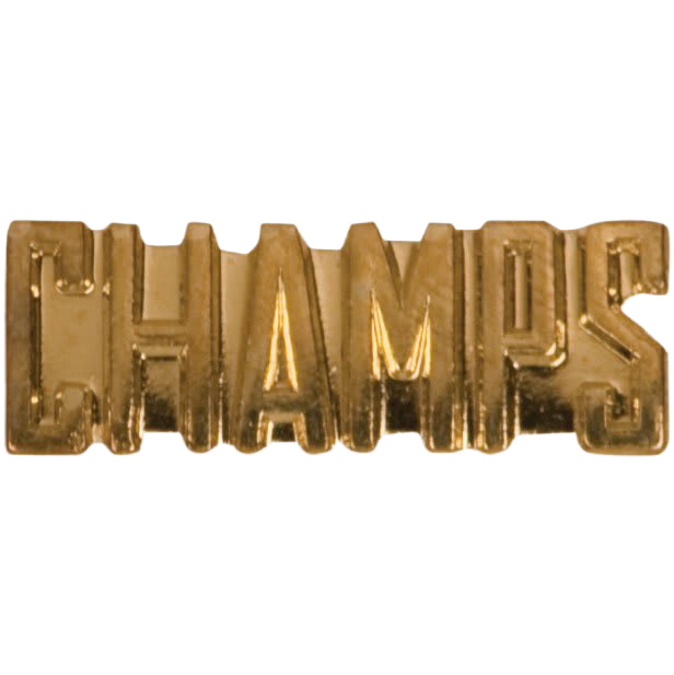 CHAMPS Lapel Pin | Champs Letter Jacket Chenille Pin