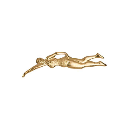 Swimming Lapel Pin | Letter Jacket Swimmer Chenille Pin - Female or Male Decade Awards