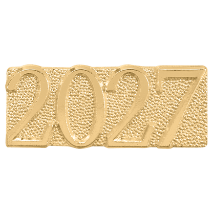 2027 Lapel Pin | 2027 Letter Jacket Chenille Pin