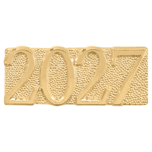 2027 Lapel Pin | 2027 Letter Jacket Chenille Pin