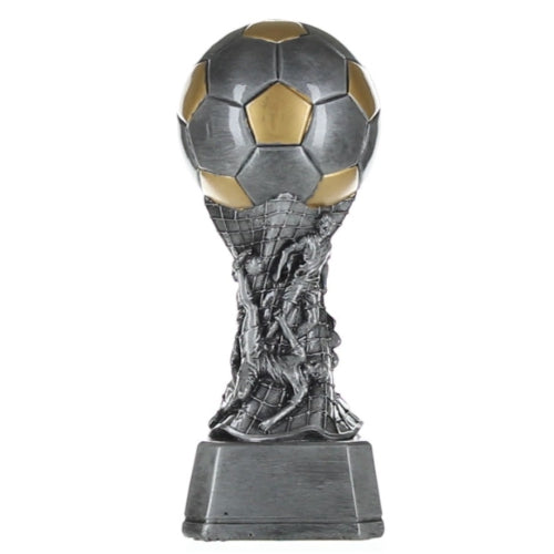Soccer Team Tower Trophy | Engraved Soccer Award | Trofeo de Fútbol Grabado - 9 Inch Tall Decade Awards