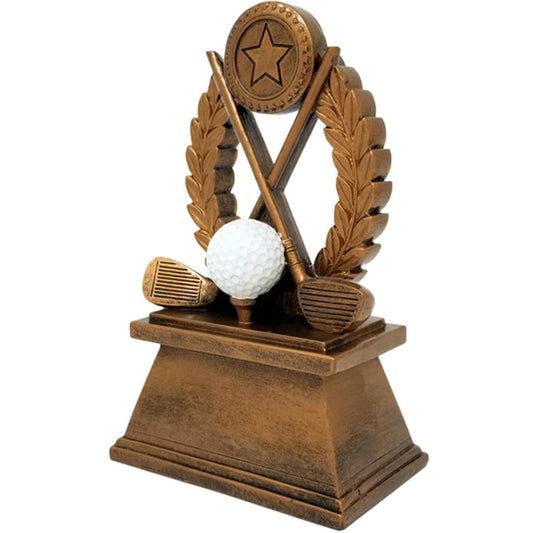 BULK - Golf Trophy | Golf Tournament Award | 7 Inches Tall - WHOLESALE