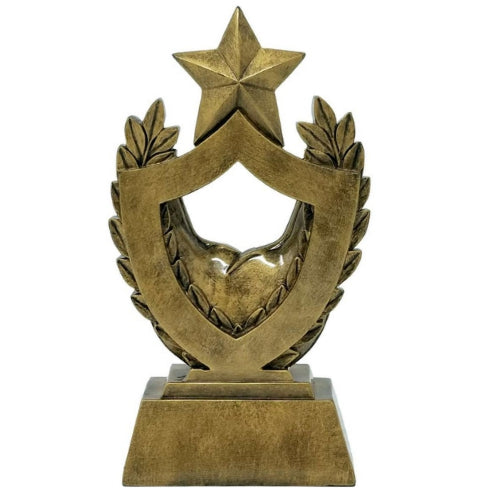 Ping Pong Trophy | Engraved Table Tennis Award - 6.5 Inch Tall Decade Awards