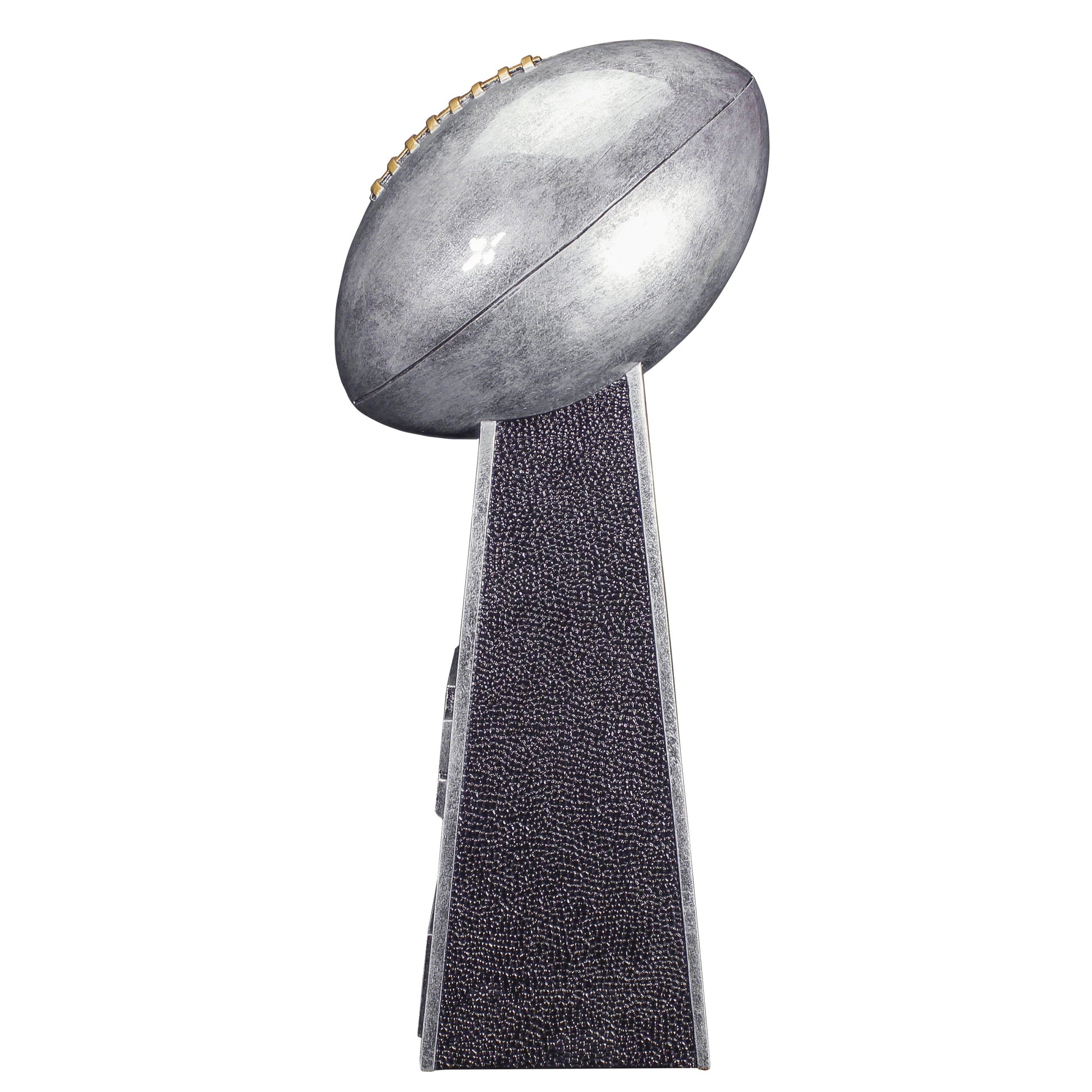 Fantasy Football Champion Tower Trophy - Silver - Engraved FFL Award - Fantasy League Champion Trophy - 11.5 or 16 Inch Tall Decade Awards