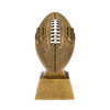 Personalized Fantasy Football Champion Trophy, Gold with Silver Laces - FFL Award - 6 or 12 Inch