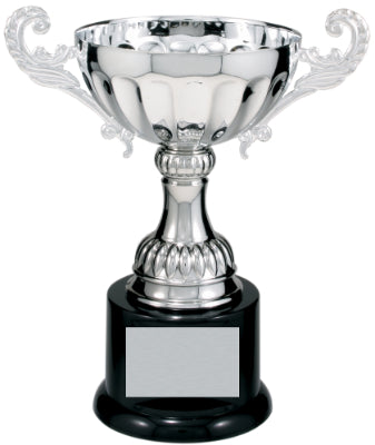 Victory Cup Trophy,| Gold or Silver | Personalized Cup Trophy | 6.5, 7.5, 8.5 or 9.75 Inches Tall