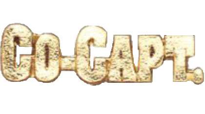 CO.CAPT. Lapel Pin | Letter Jacket Chenille Pin - Co-Captain Decade Awards