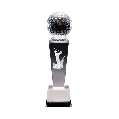 Hole in One Golf Trophy | Female or Male | Personalized Golf Award | 8.75 Inches Tall