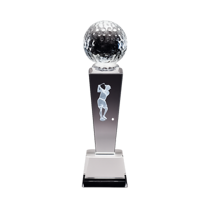 Hole in One Golf Trophy | Female or Male | Personalized Golf Award | 8.75 Inches Tall
