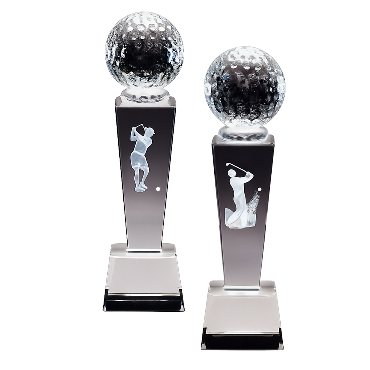 Hole in One Golf Trophy | Female or Male | Personalized Golf Award | 8.75 Inches Tall
