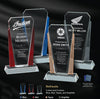Bethesda Crystal Award | Engraved Corporate Award - 7, 8.5 or 9.75 Inch Tall Decade Awards