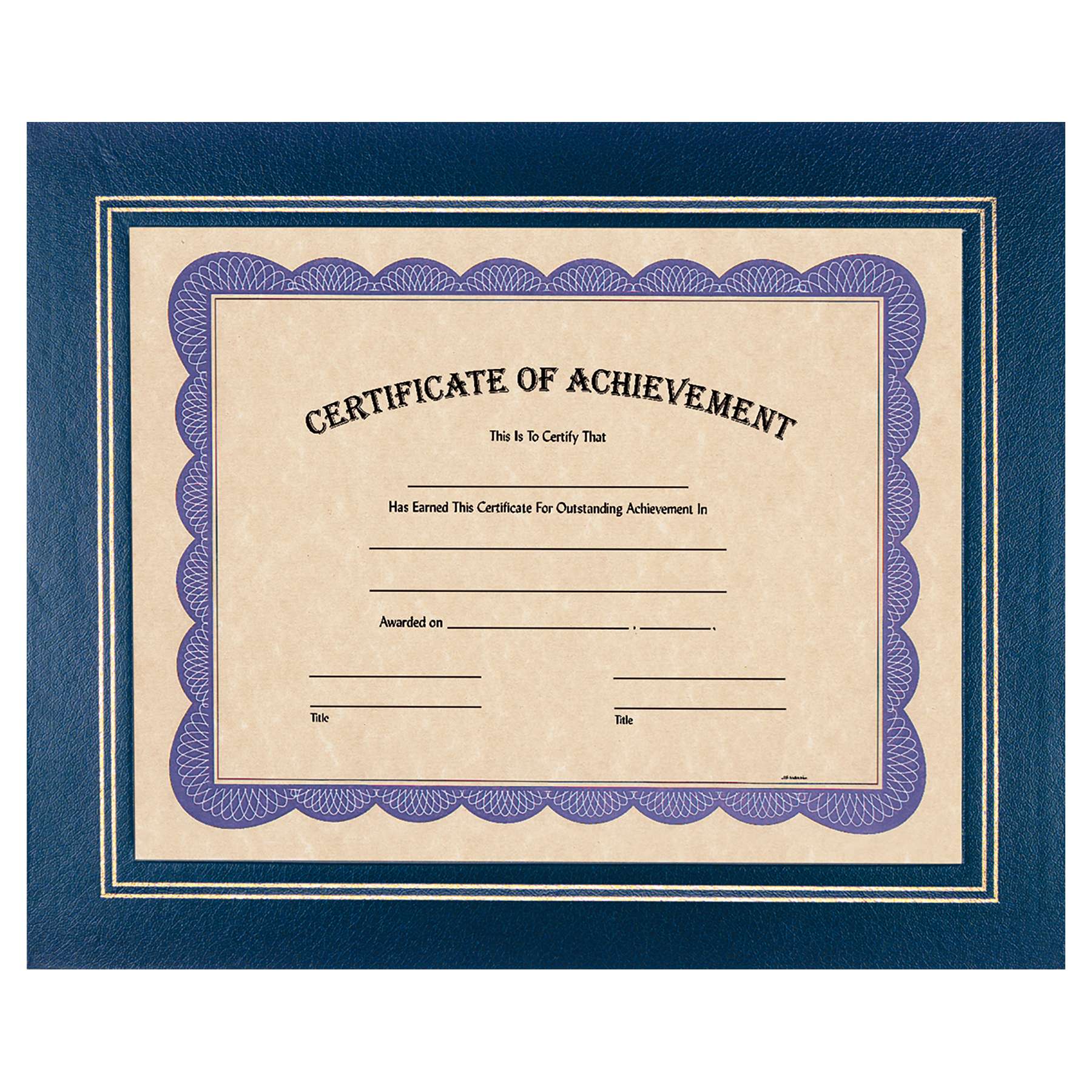 Certificate Holder / Frame - Black, Blue, Green or Red - 10.75" x 13.25" Decade Awards