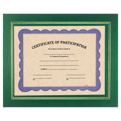 Certificate Holder / Frame - Black, Blue, Green or Red - 10.75" x 13.25" Decade Awards