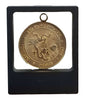 Challenge Coin / Medal Illusion Presentation Box | Engraved Black Presentation Box - 3.5" x 4.25" Decade Awards