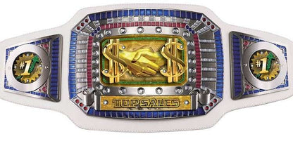 Champion Trophy Belt - Top Sales | Top Sales Champion Trophy Belt - Black or White Decade Awards