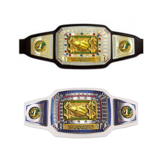 Champion Trophy Belt - Top Sales | Top Sales Champion Trophy Belt - Black or White Decade Awards
