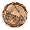 Cheer Fusion Medal- Gold, Silver or Bronze | Engraved Spirit Medal - 3 Inch Wide Decade Awards