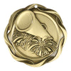 Cheer Fusion Medal- Gold, Silver or Bronze | Engraved Spirit Medal - 3 Inch Wide Decade Awards