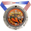 Chili Cook-Off World Class Medal - Gold, Silver or Bronze | Engraved Chili Competition Medallion - 3 Inch Wide Decade Awards