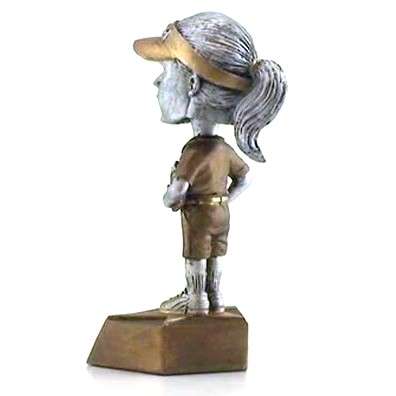 Coach Bobblehead Trophy - Female / Male | Engraved Coach Award - 6 Inch Tall Decade Awards