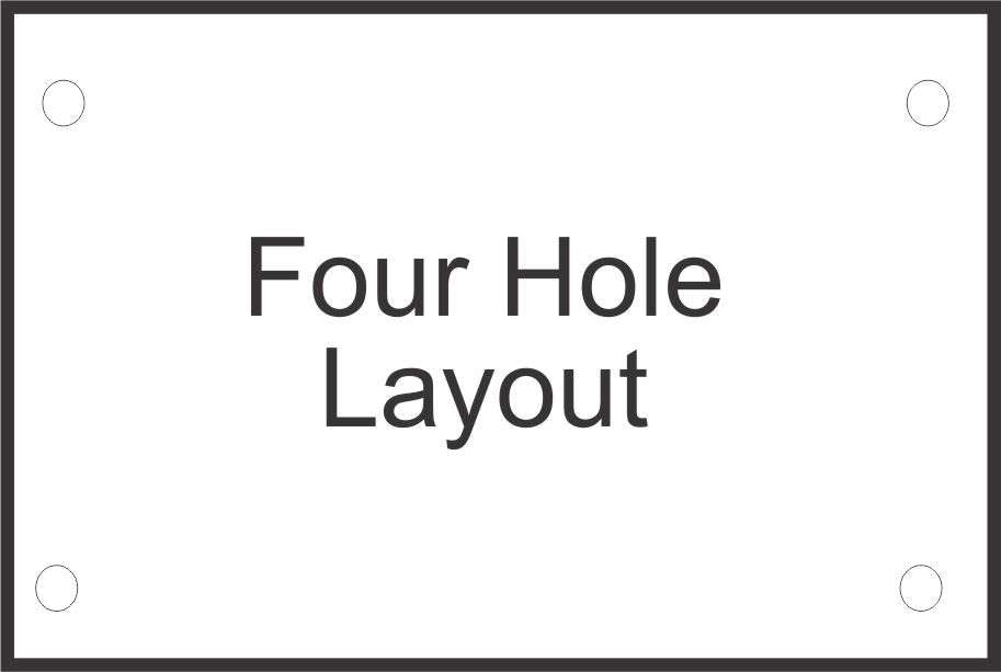 Control Panel Plate | Industrial Equipment Label | Instrument Panel Plate