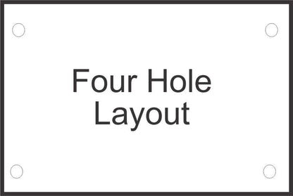 Control Panel Plate | Industrial Equipment Label | Instrument Panel Plate