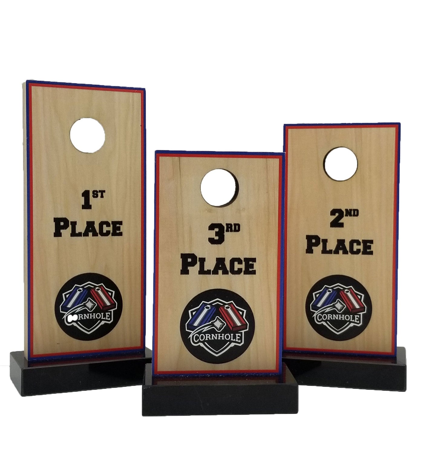Cornhole Board Trophy / Engraved Cornhole 1st, 2nd or 3rd Place Award 