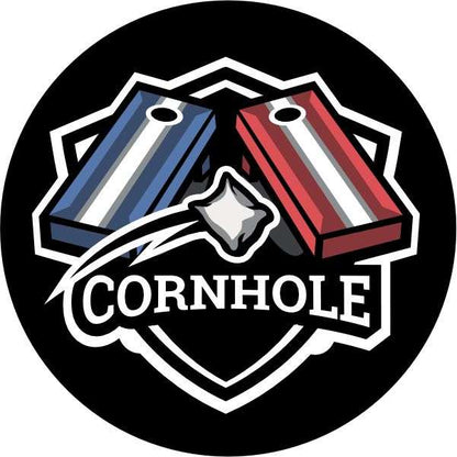 Cornhole Hurricane Trophy | Engraved Cornhole Award - 6.5" Tall Decade Awards