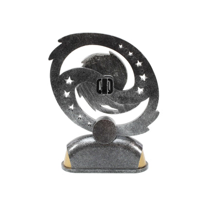 Cornhole Hurricane Trophy | Engraved Cornhole Award - 6.5" Tall Decade Awards