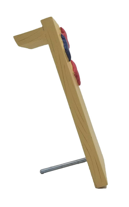 Cornhole Trophy / Engraved Bean Bag Toss Award - 7.875 Inch Tall Decade Awards