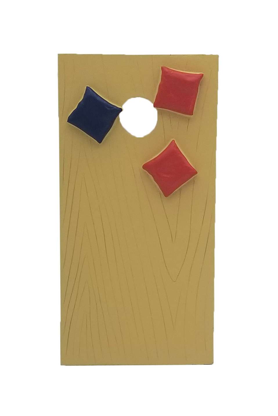 Cornhole Trophy / Engraved Bean Bag Toss Award - 7.875 Inch Tall Decade Awards