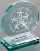 Cromwell Circle Crystal Corporate Award / Engraved Crystal Trophy - 4", 6" or 10" Decade Awards