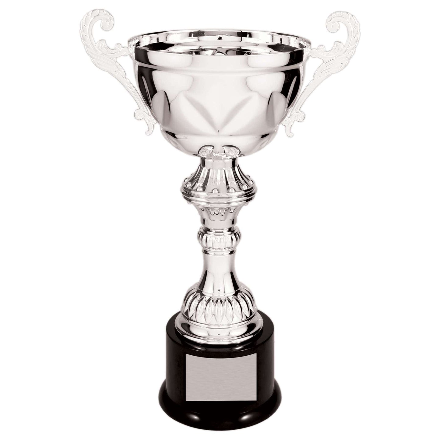 Cup Trophy - Gold or Silver | Engraved Champion's Love Cup Award - 10", 11.5", 13" or 14.5" Tall Decade Awards