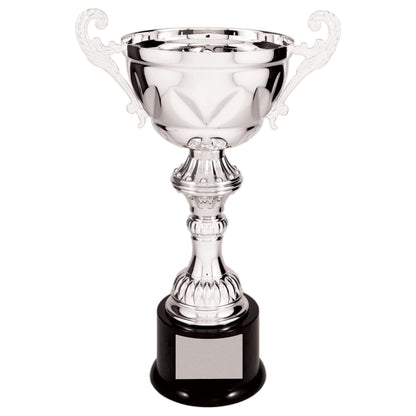 Cup Trophy - Gold or Silver | Engraved Champion's Love Cup Award - 10", 11.5", 13" or 14.5" Tall Decade Awards