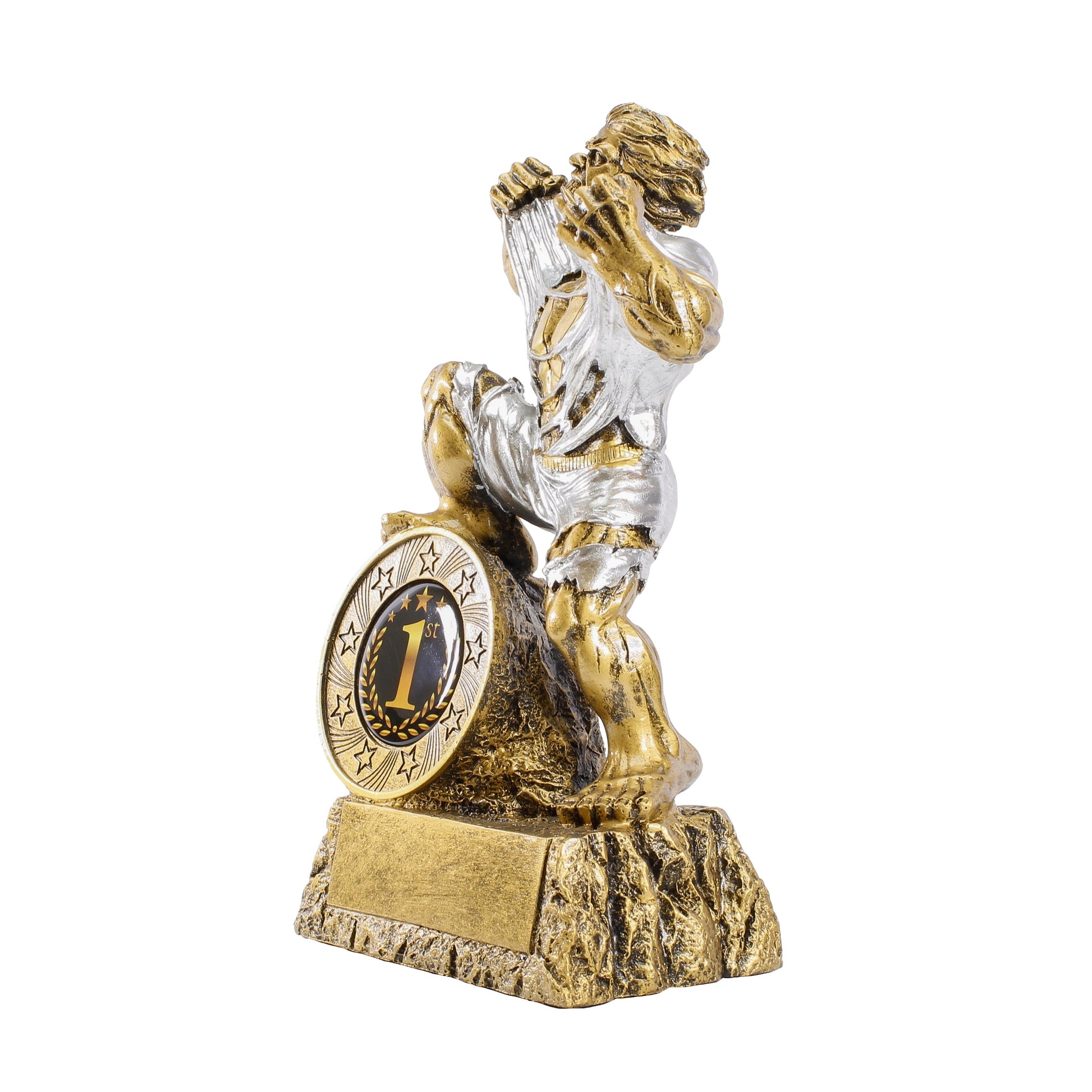 1st Place LARGE Monster Trophy | Engraved First Place GIANT Beast Award - 9.5 Inch Tall Decade Awards