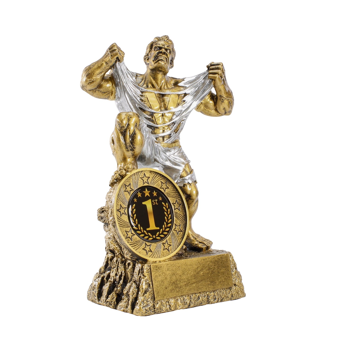 1st Place LARGE Monster Trophy | Engraved First Place GIANT Beast Award - 9.5 Inch Tall Decade Awards