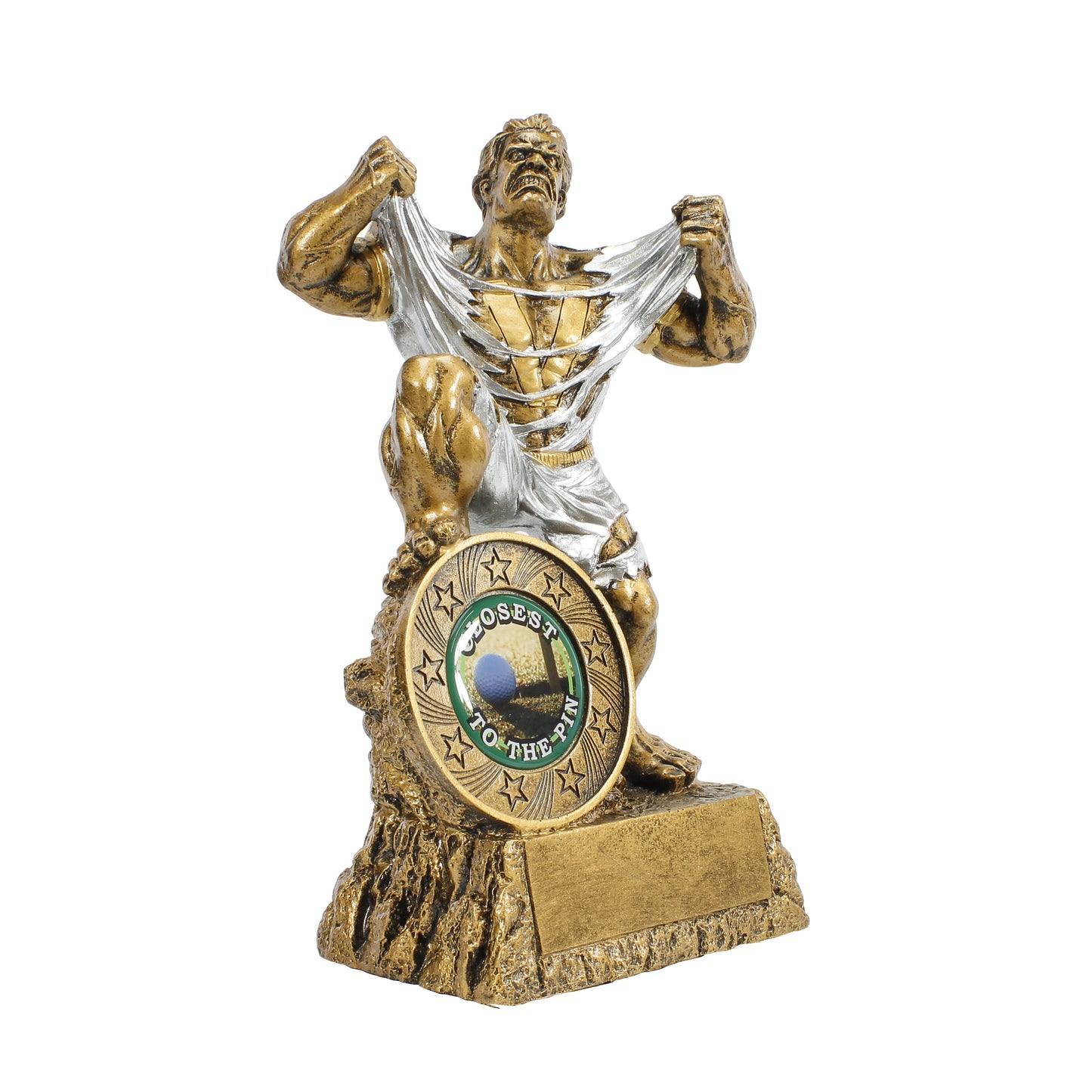 Large Golf Monster Closest to the Pin | Engraved Large Monster Golf Trophy - 9.5 Inch Tall Decade Awards