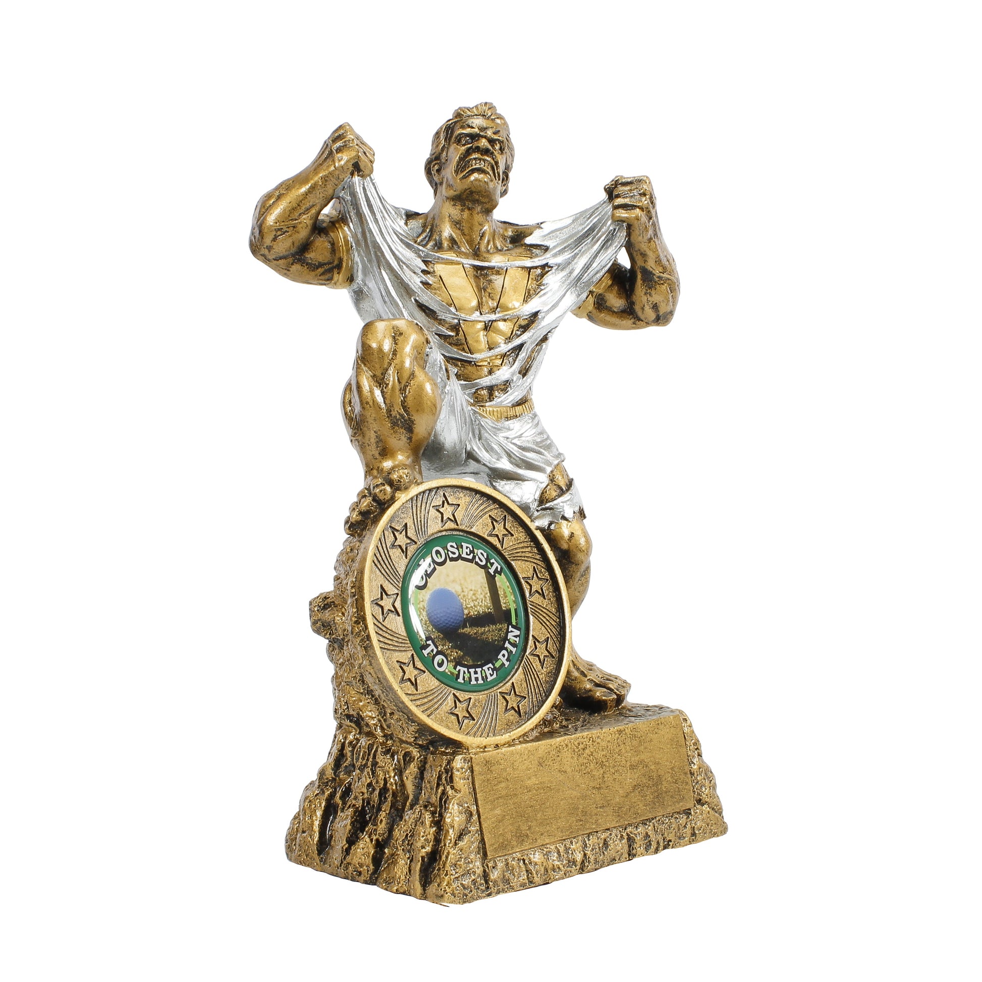 Large Golf Monster Closest to the Pin | Engraved Large Monster Golf Trophy - 9.5 Inch Tall Decade Awards