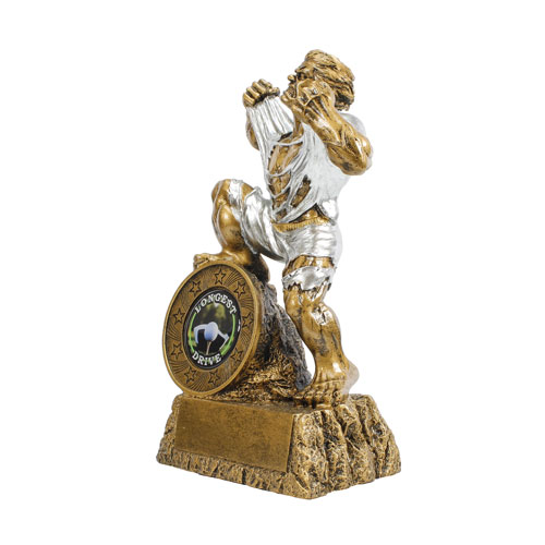 Golf LARGE Monster Longest Drive Trophy - 9.5 Inch Tall Decade Awards