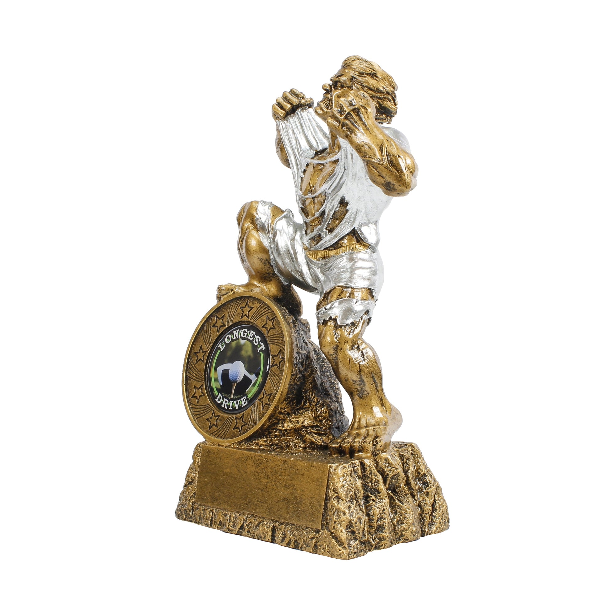 Golf LARGE Longest Drive Monster Trophy - 9.5 Inch Tall
