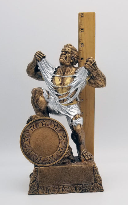 Chili Cook-Off LARGE Monster Trophy | Engraved Chili GIANT Beast Award - 9.5 Inch Tall Decade Awards