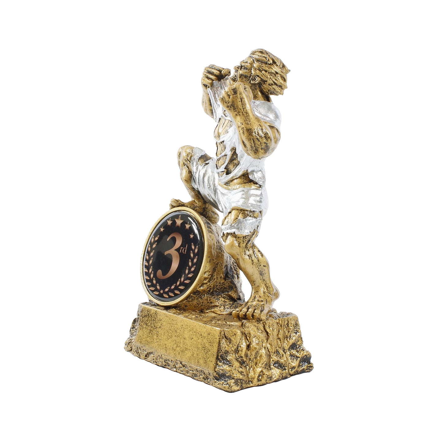3rd Place Monster Trophy | Engraved #3 Beast Award - 6.75 Inch Tall Decade Awards